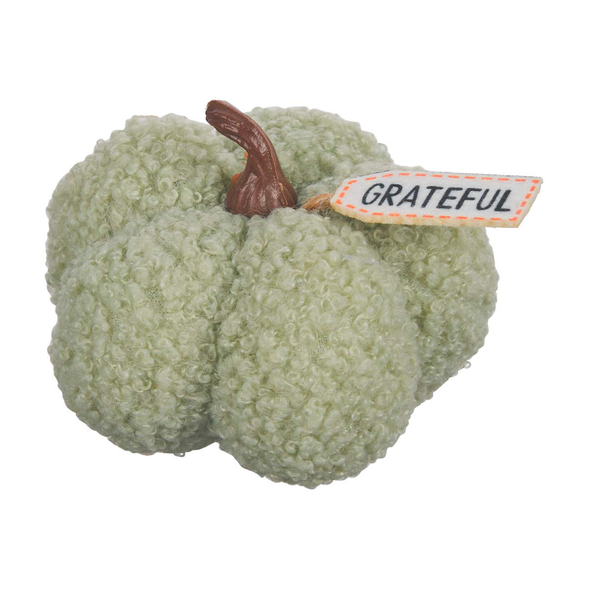 Harvest-Pumpkin-Shaped-Plush-Décor,-Assorted