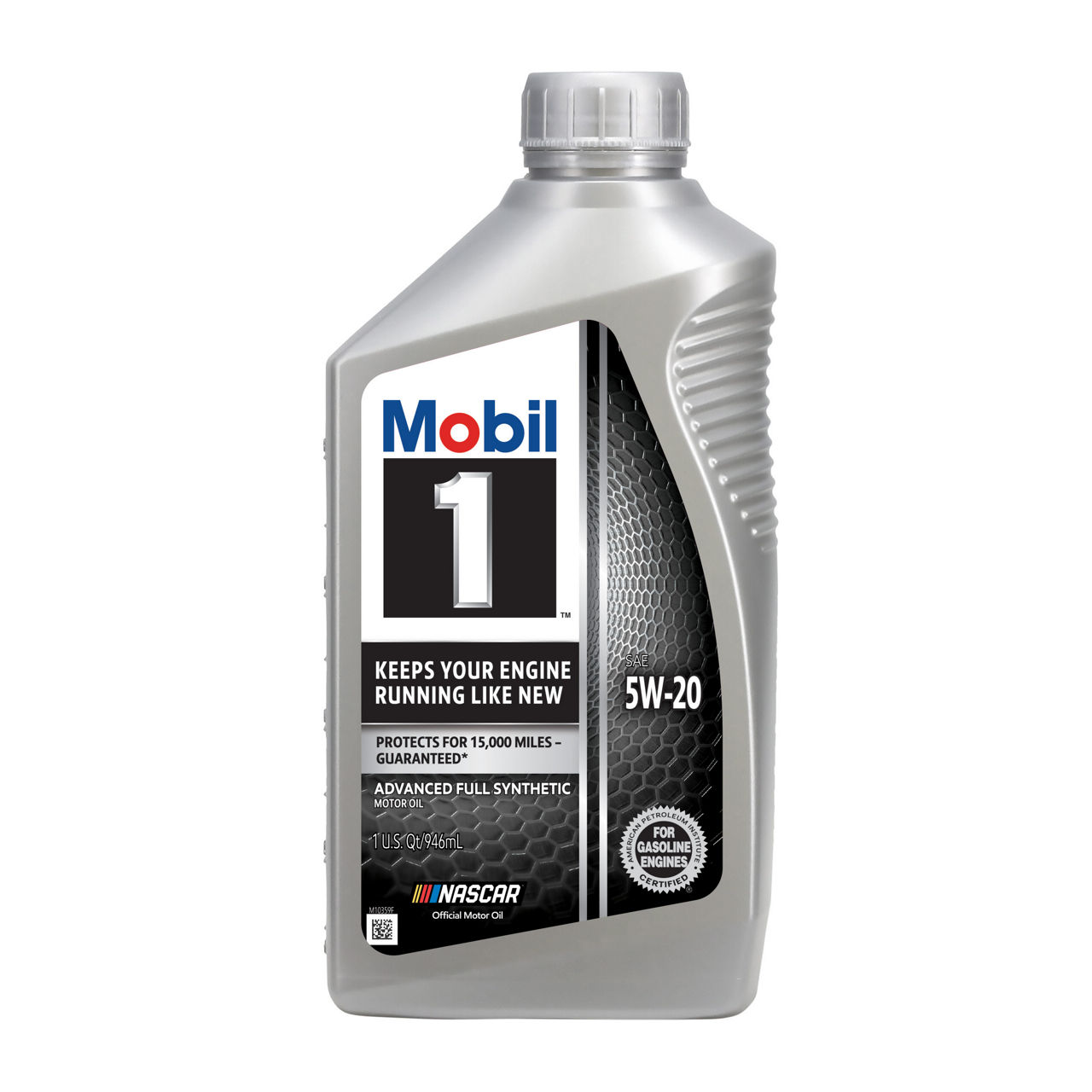 Mobil 1 Advanced Full Synthetic Motor Oil 5W-20, 1 qt