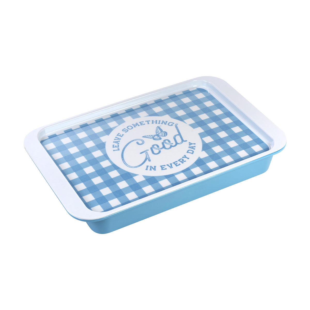 Dolly Parton Grill Tray with Lid, Blue