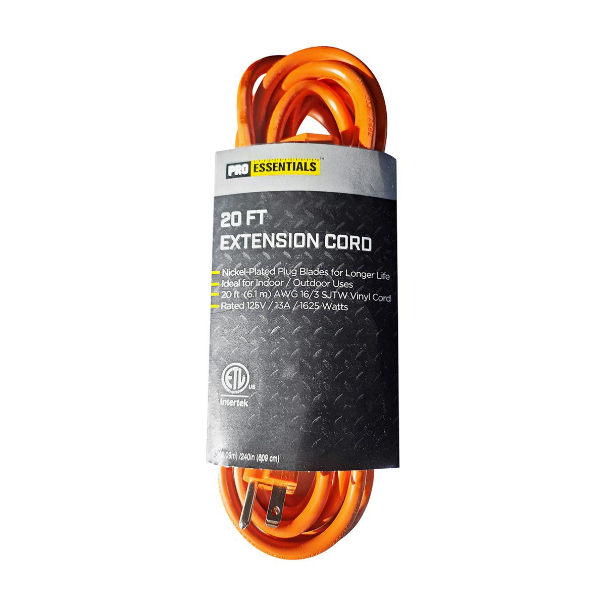 Buy Pro Essentials Extension Cord, Orange, 20 ft from Dollar