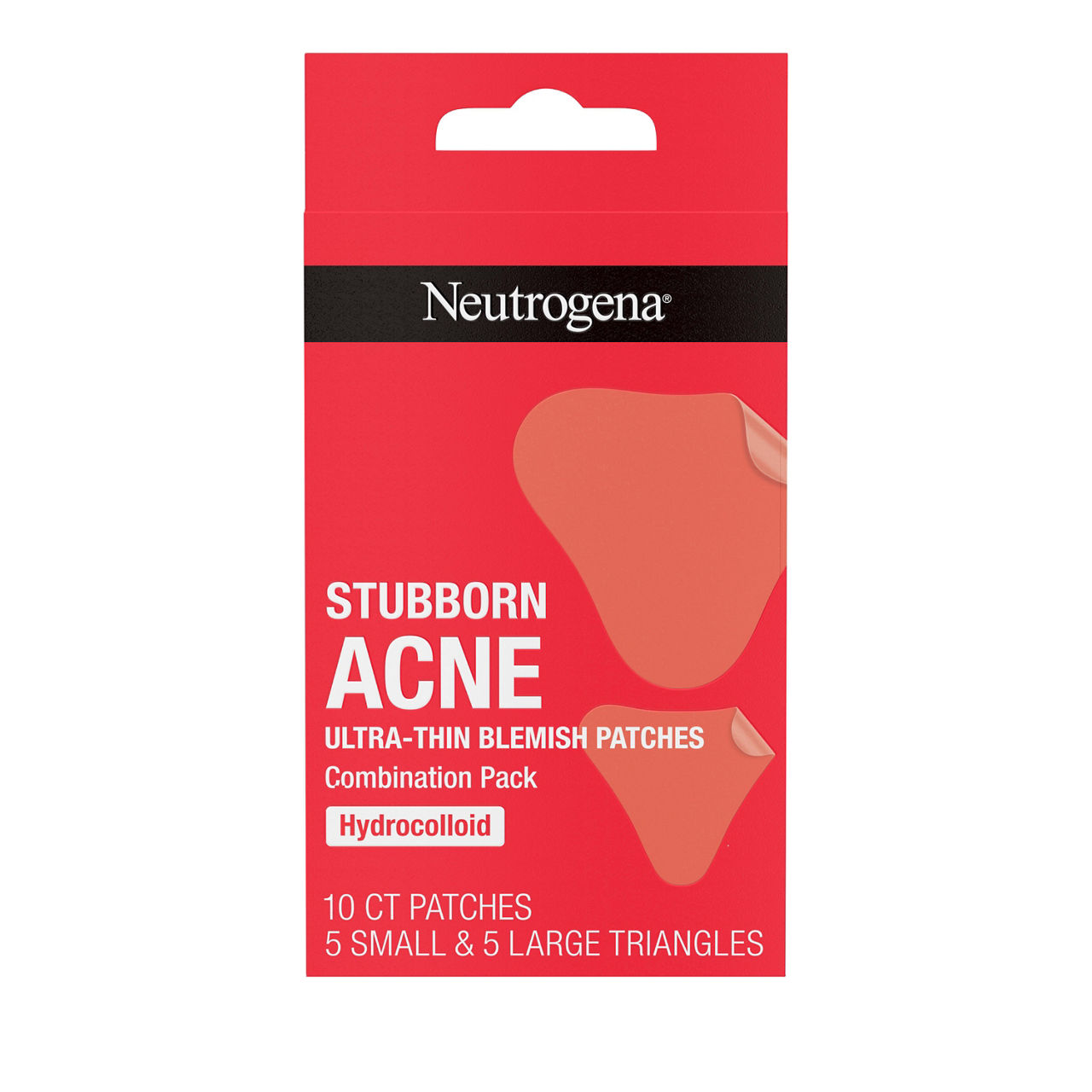Neutrogena Stubborn Acne Patches, Facial Patches for Blemishes, 10 ct