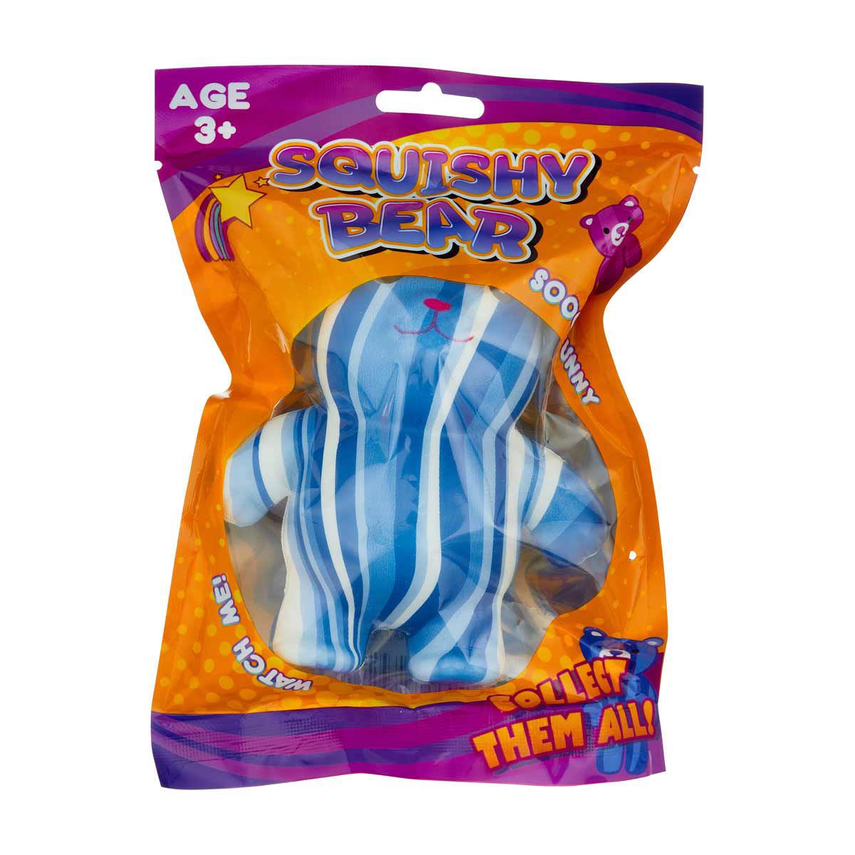 Squishy-Bear-Slow-Rise-Toy,-Assorted