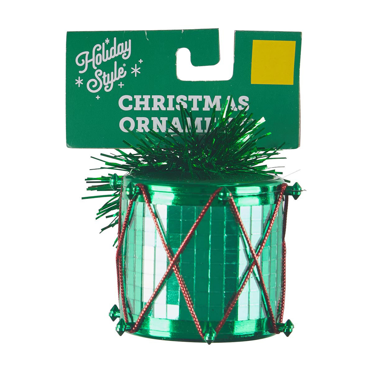Christmas-Mirror-Drum-Ornament,-Assorted