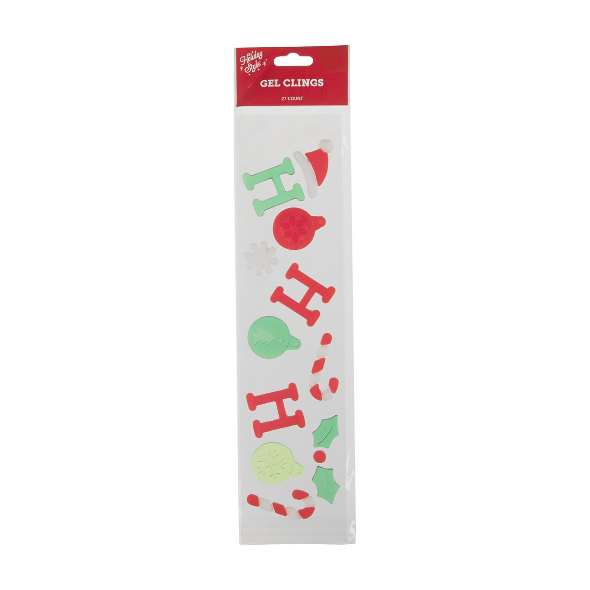 Holiday-Style-Christmas-Phrase-Gel-Clings,-Assorted