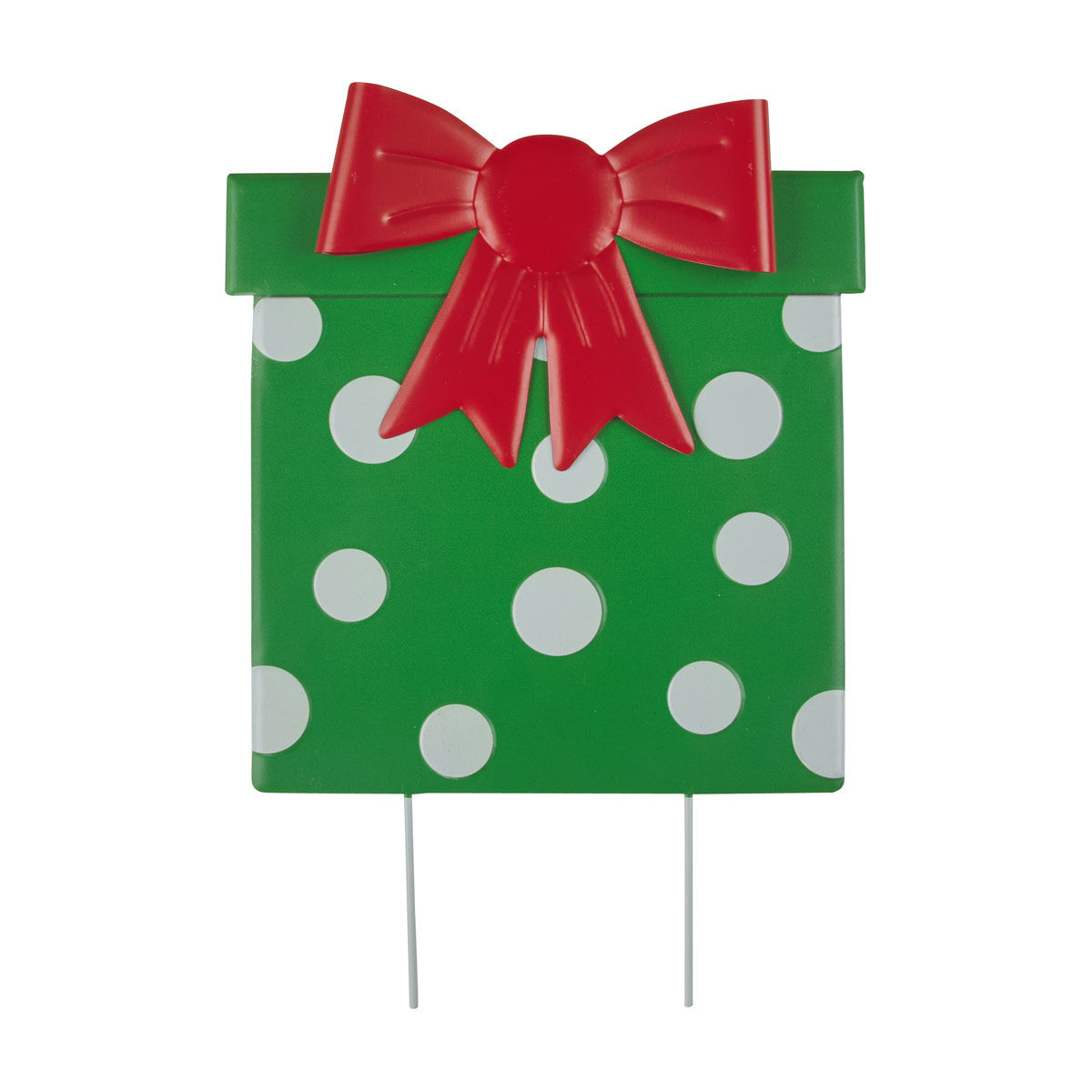 Christmas-Metal-Yard-Stake-Décor,-Assorted