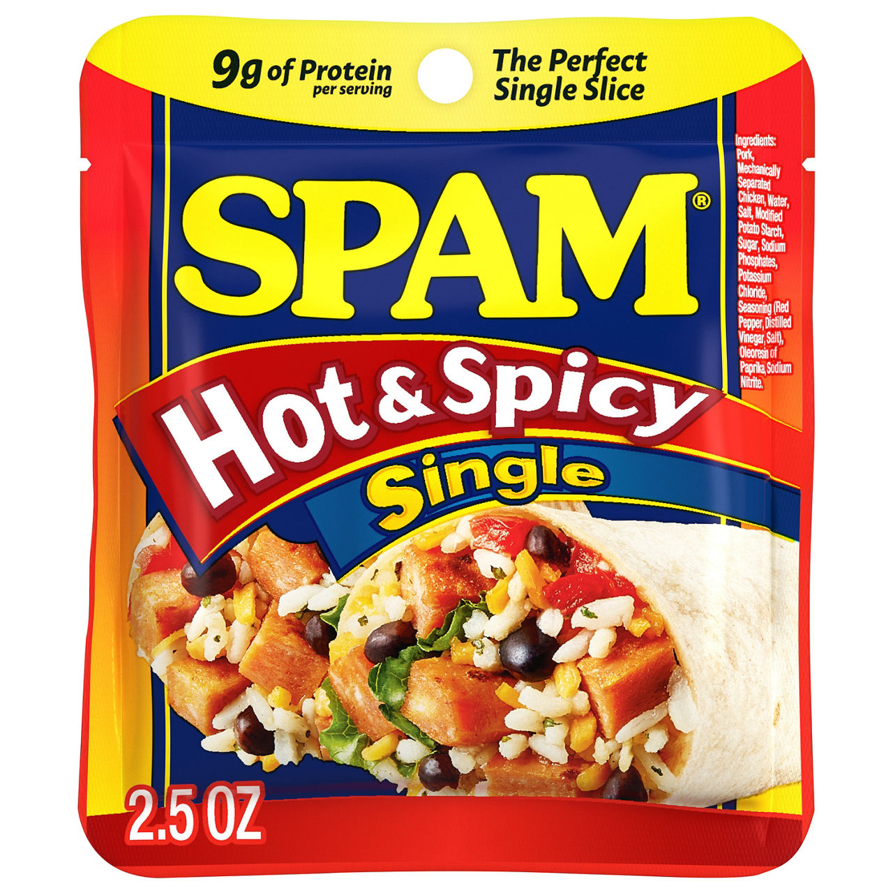 SPAM Single - Hot & Spicy 2.5 oz