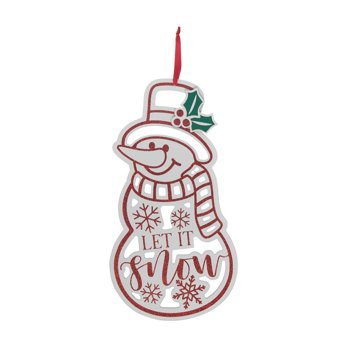 Christmas-MDF-Snowman-Sign,-Assorted