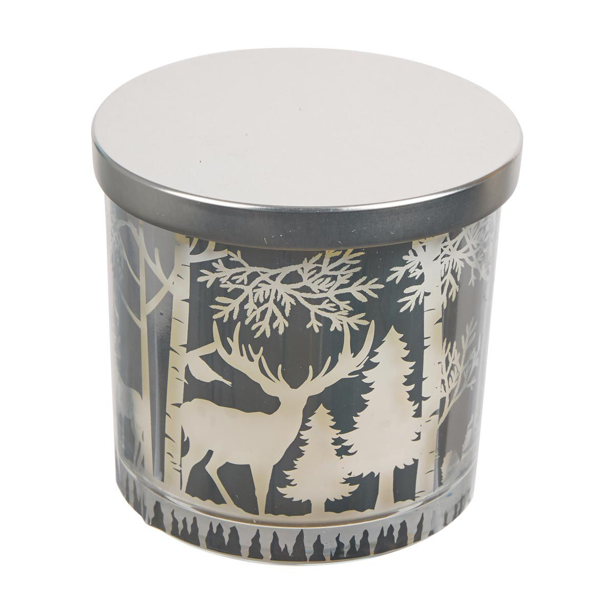 Christmas Themed Candles with Lid, 13 oz, Assorted