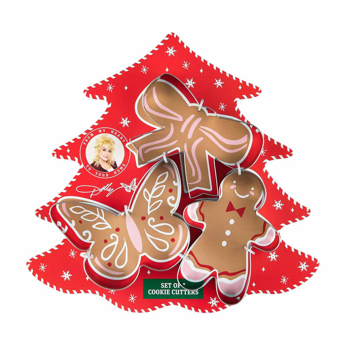 Dolly Parton Unique Shaped Cookie Cutter, 3 ct
