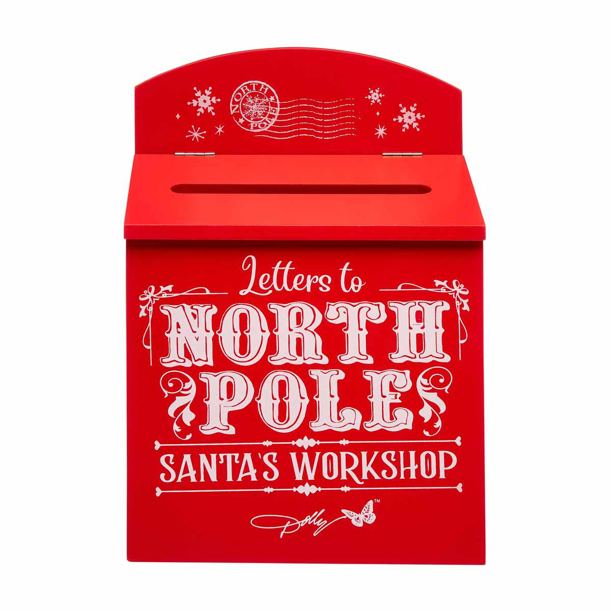 Dolly-Parton-Unique-Decorative-Christmas-Mailbox,-Assorted