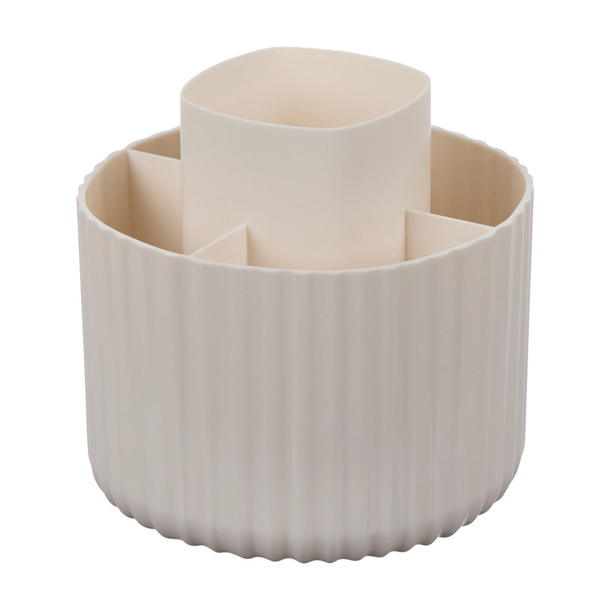 Textured Bath Organizer, Off-White