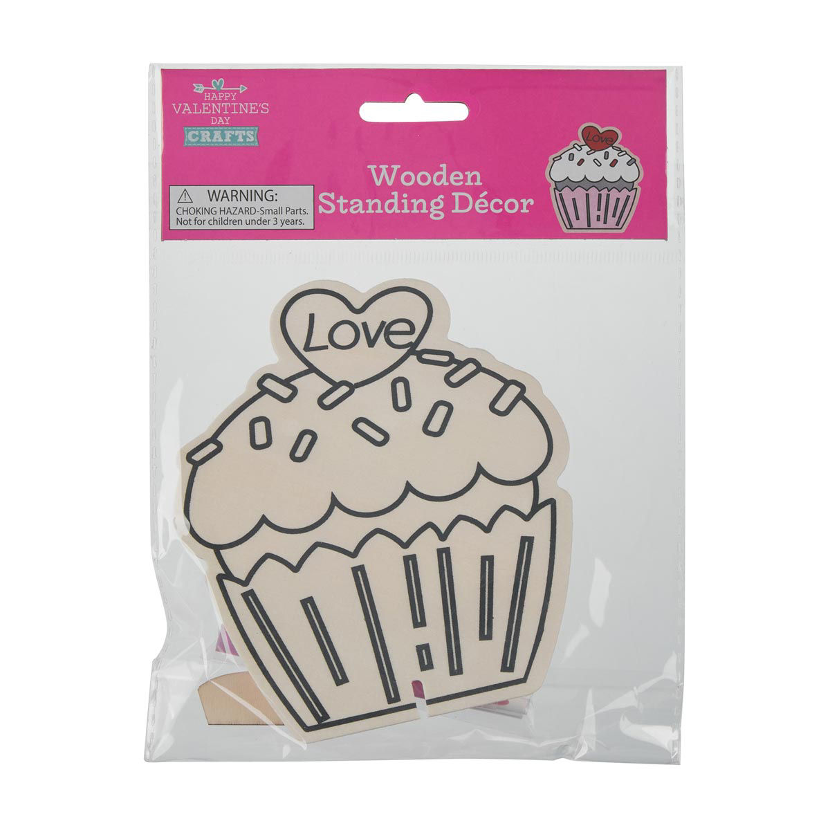 Happy-Valentine's-Day-DIY-Wooden-Standing-Décor,-1-ct,-Assorted