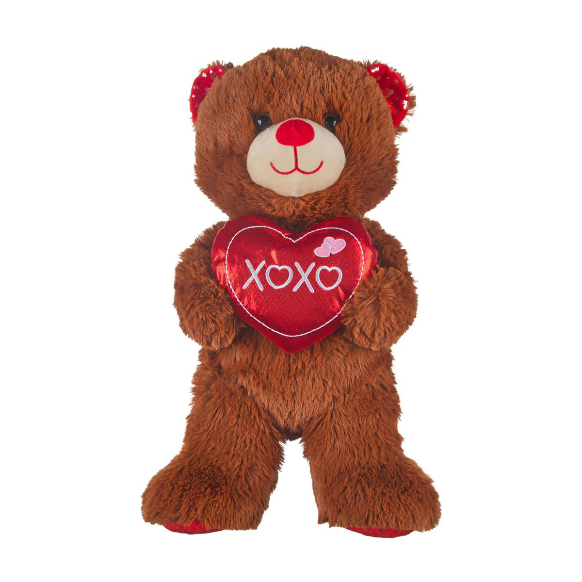 Valentine's-Day-Stuffed-Bear-with-Heart-Toy,-Large,-1-ct---Assorted