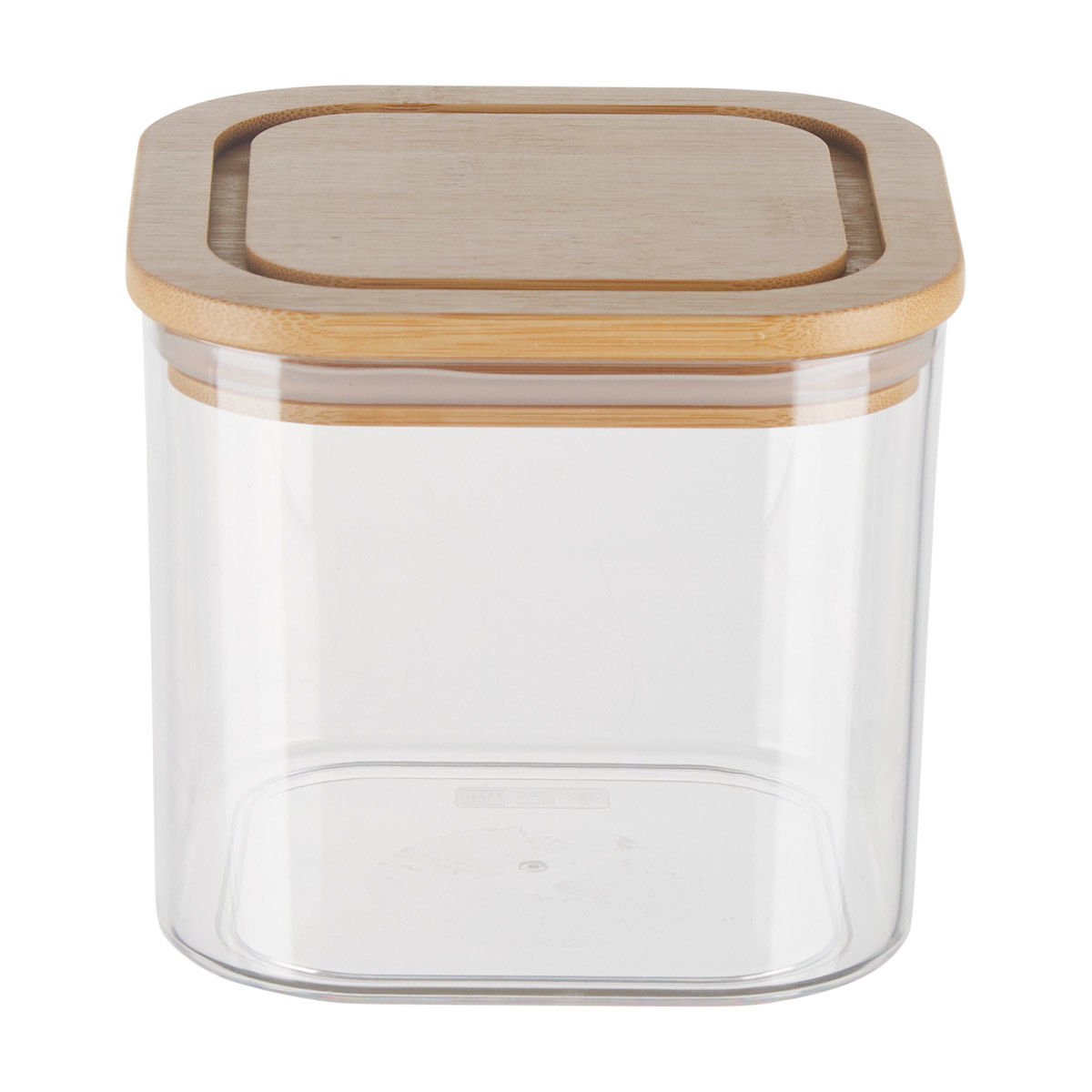 Clear Canister with Lid, Small, 1 ct