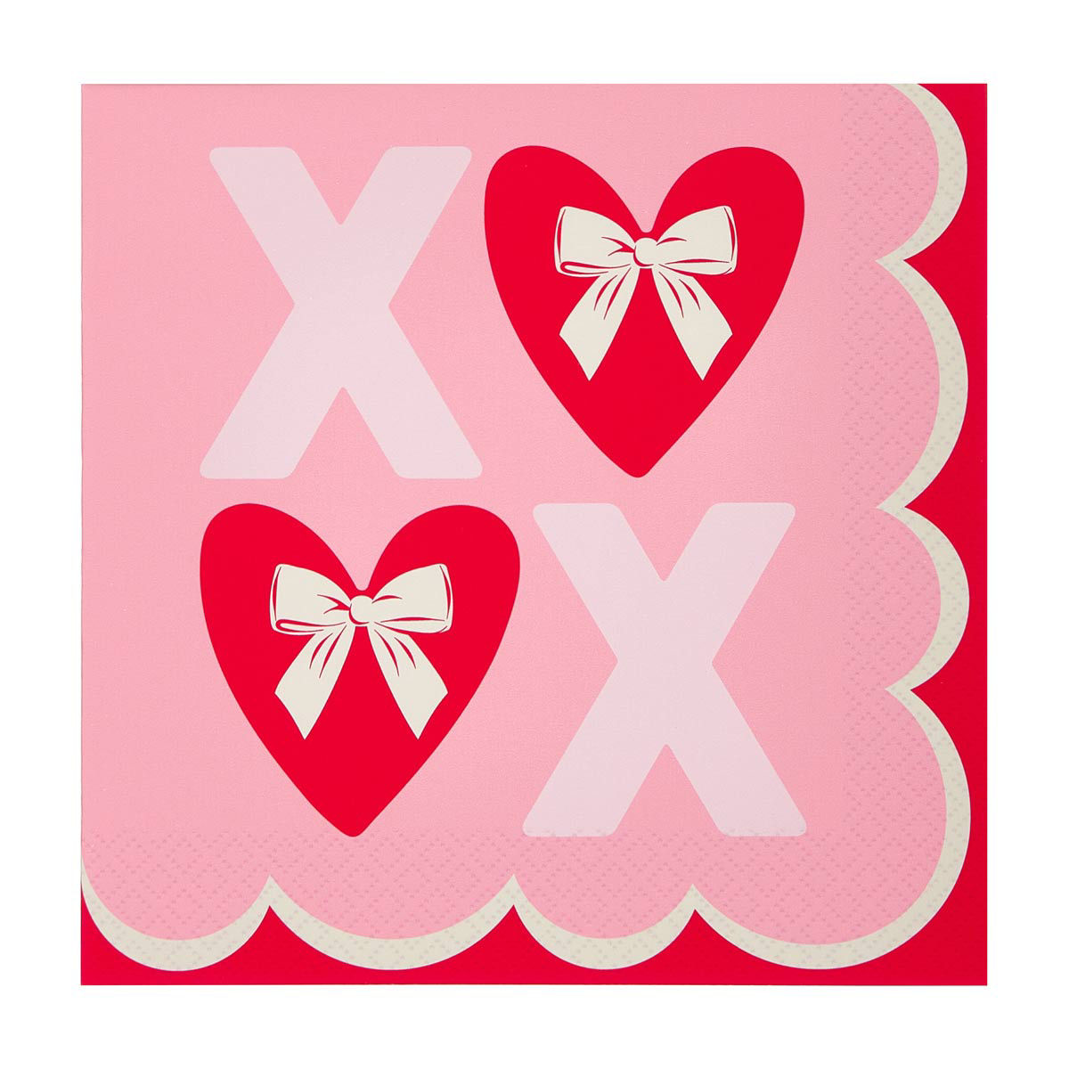 Valentine's Day XOXO Lunch Napkins, 1 ct