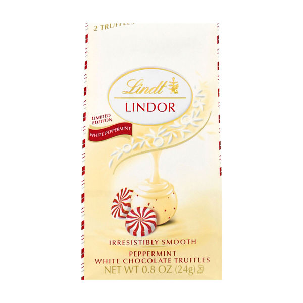 Whit Chocolate Peppermint Truff 2 Count — Dollar Tree penny item