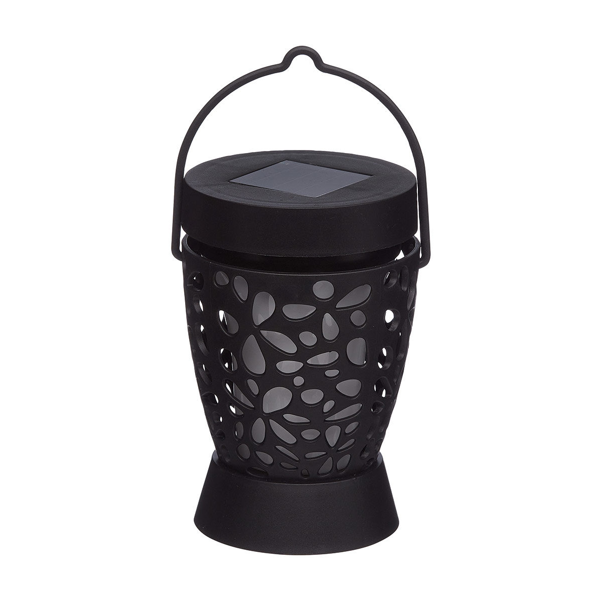 Plastic-Solar-Lantern-with-Handle,-Small