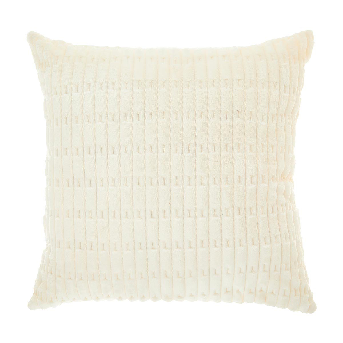 Kathy Ireland Jacquard Decorative Throw Pillow, White
