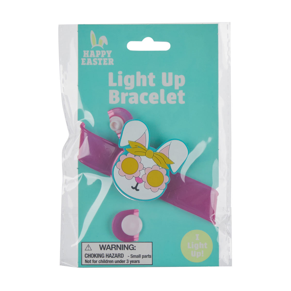 Happy Easter Light Up Bracelet, Assorted