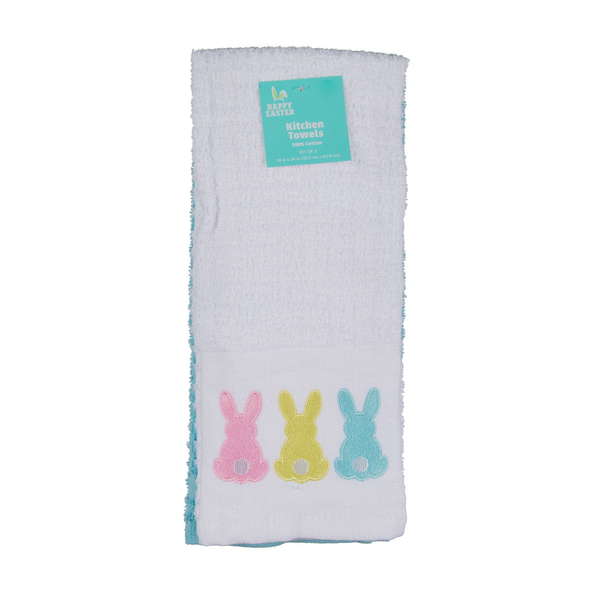 Happy-Easter-Kitchen-Towels,-2-ct,-Assorted