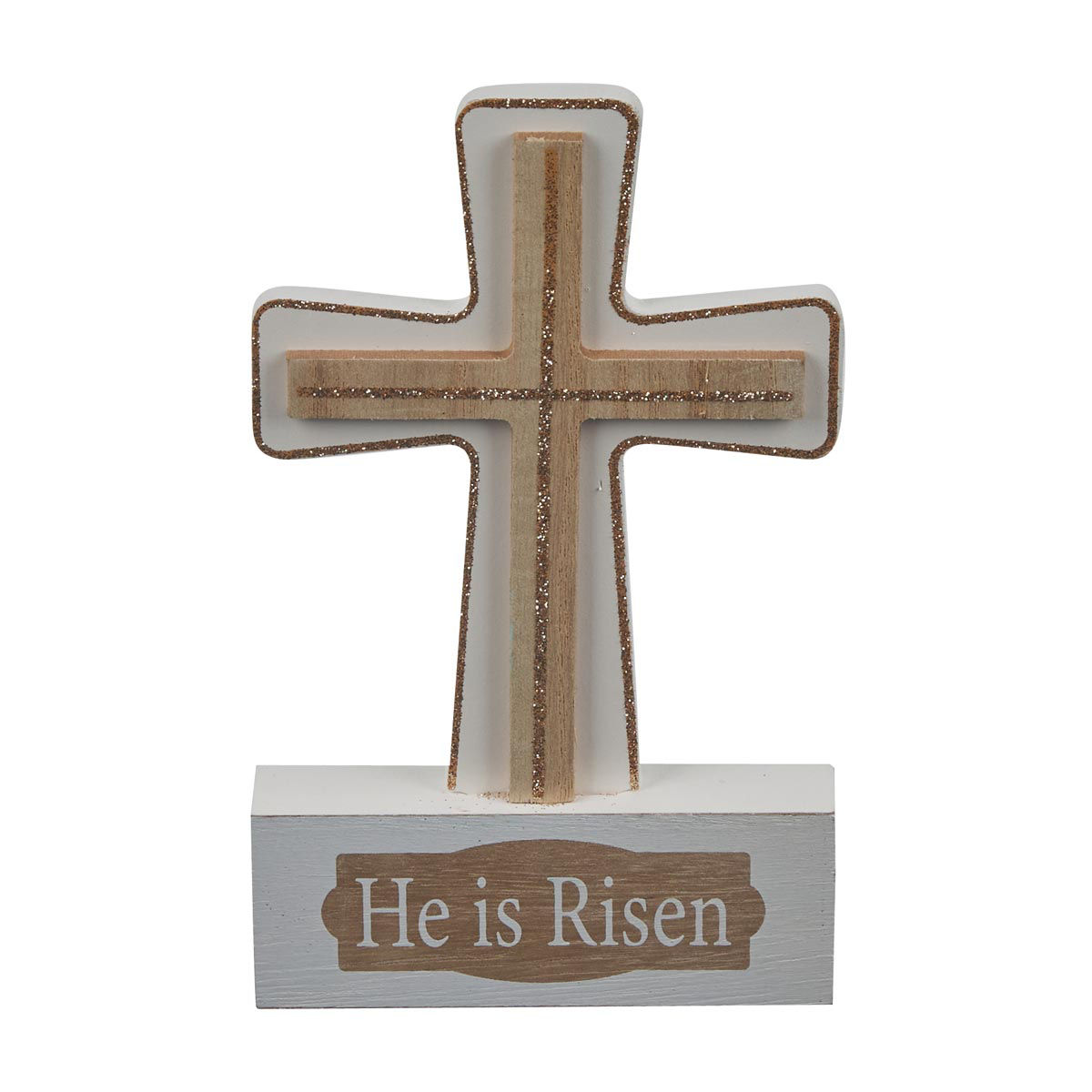 Easter Tabletop Cross Décor, Assorted