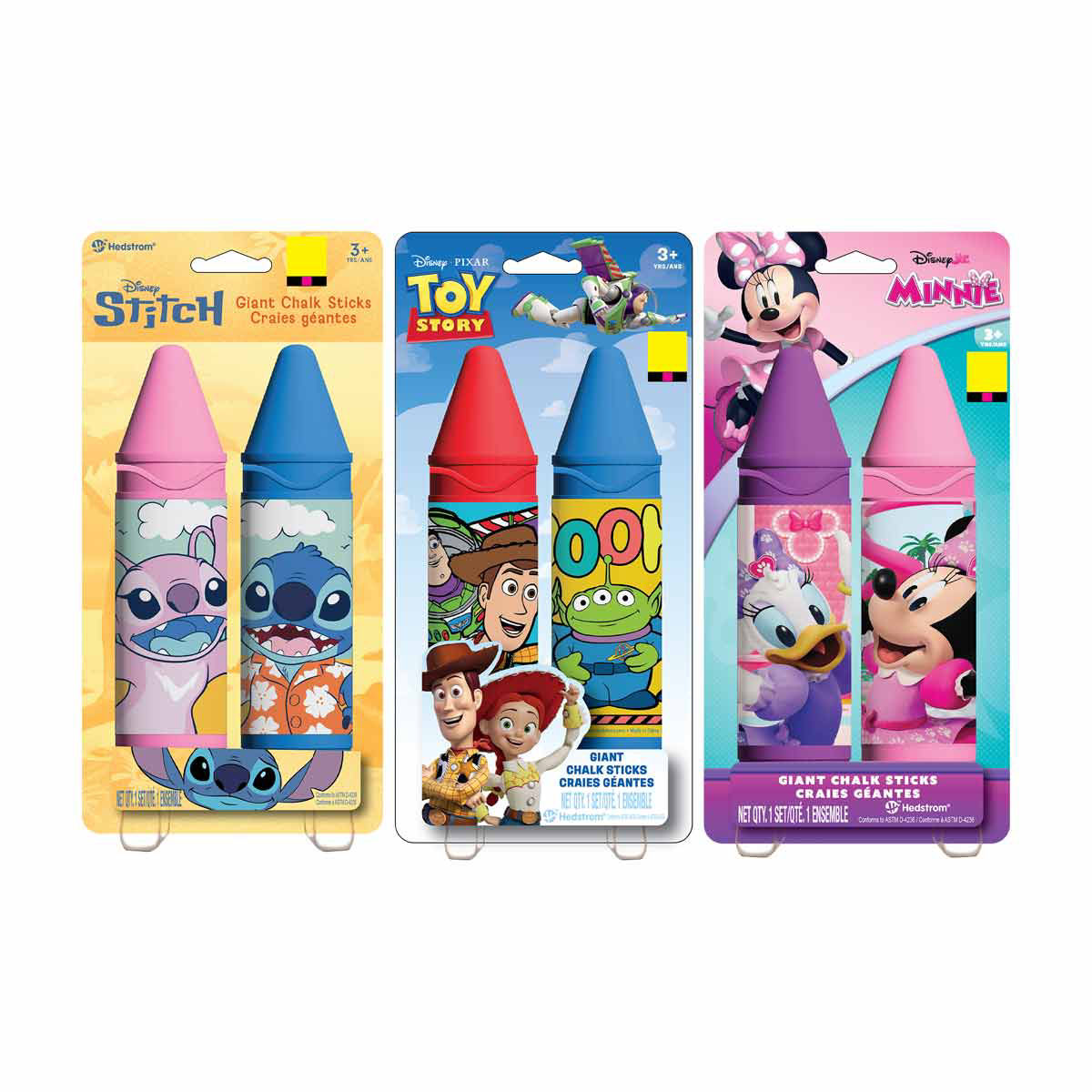 Licensed 2-Piece Giant Chalk Set