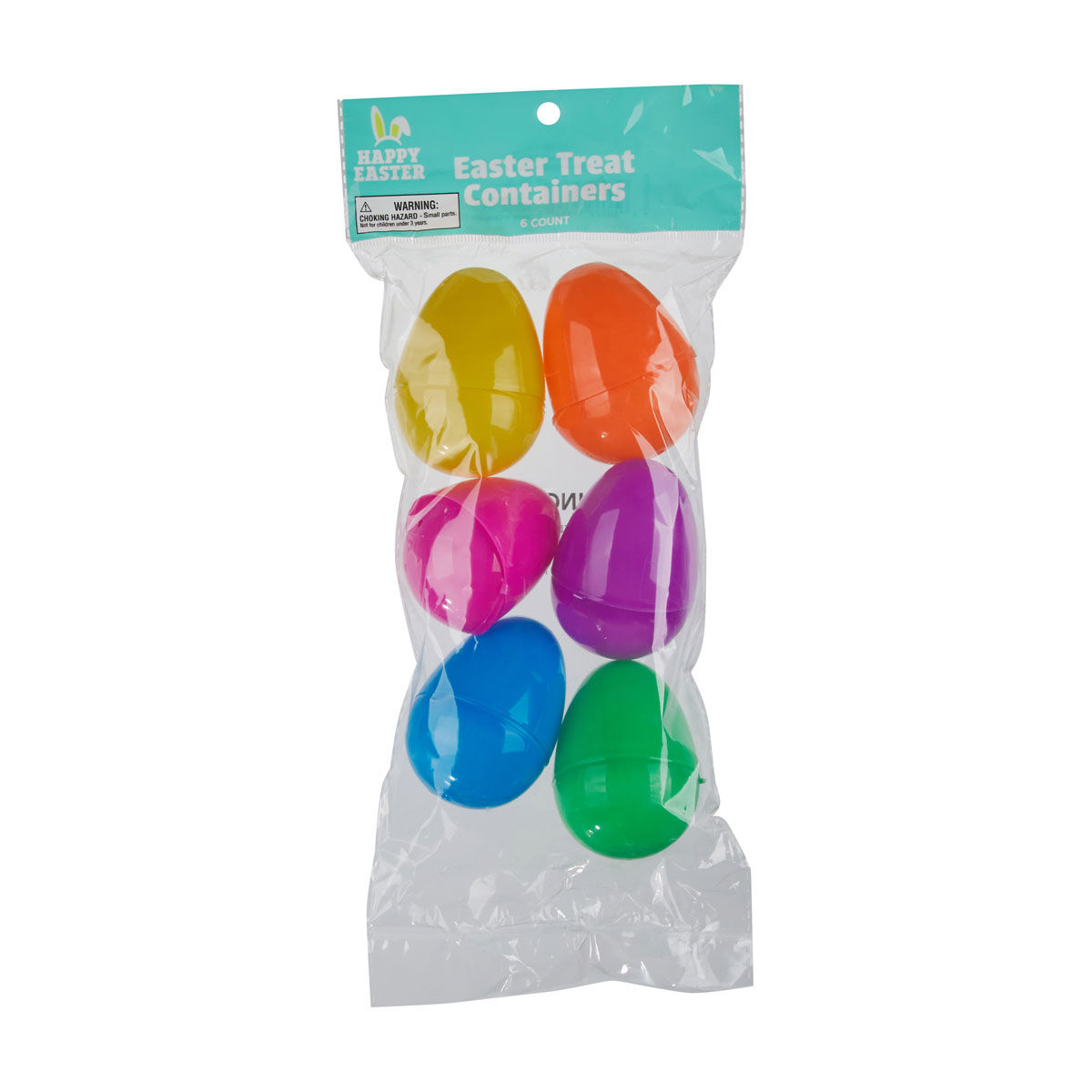 Happy-Easter-Egg-Shaped-Treat-Containers,-6-ct,-Assorted