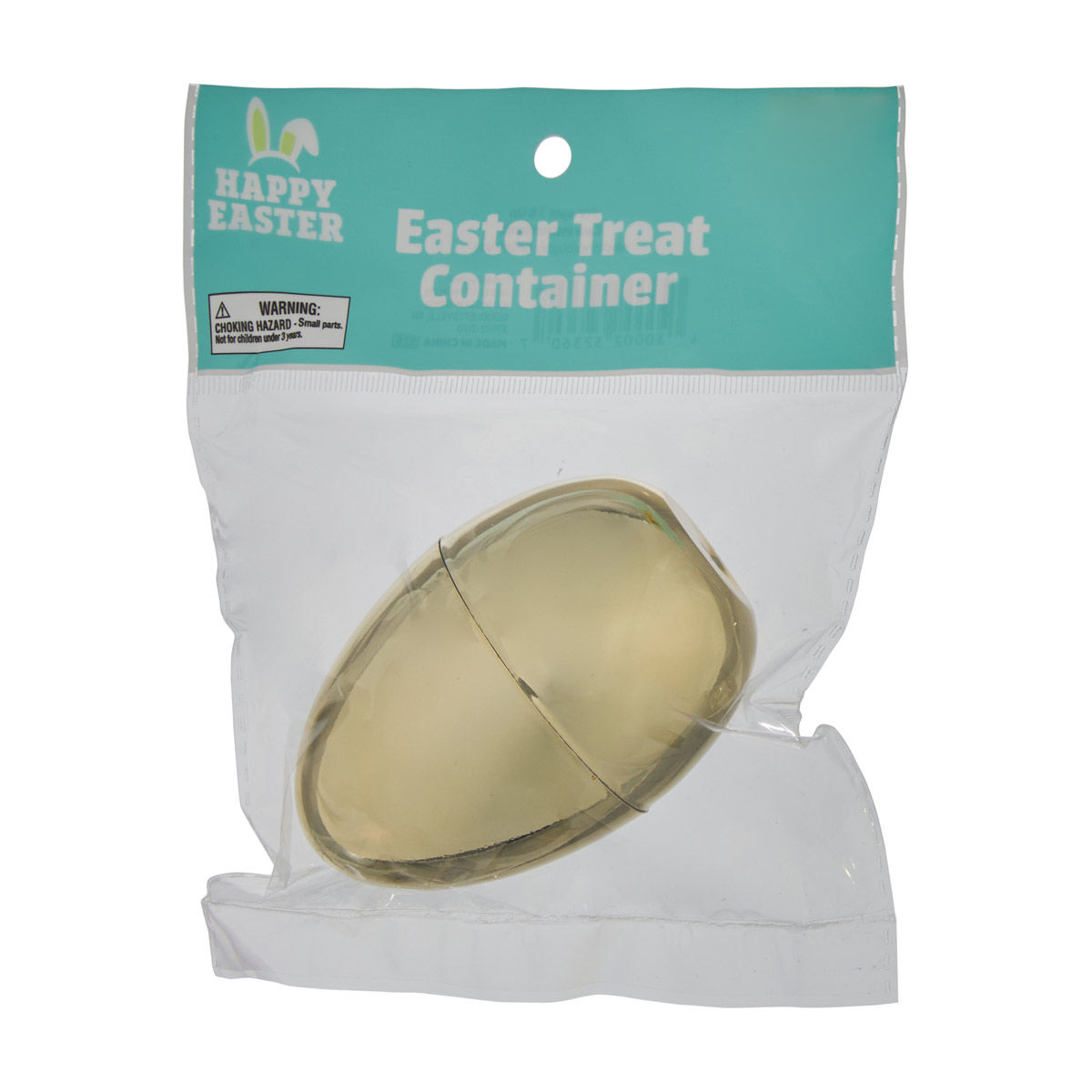 Happy-Easter-Treat-Container,-Gold,-Large