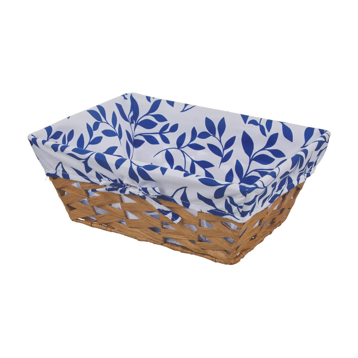 Rectangular Bread Basket with Liner, 3 Assorted Styles