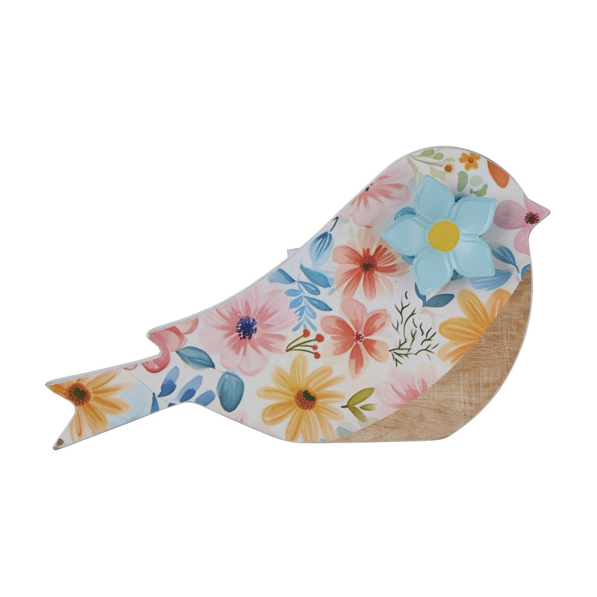 Tabletop Wooden Bird Décor, 3 Assorted Designs