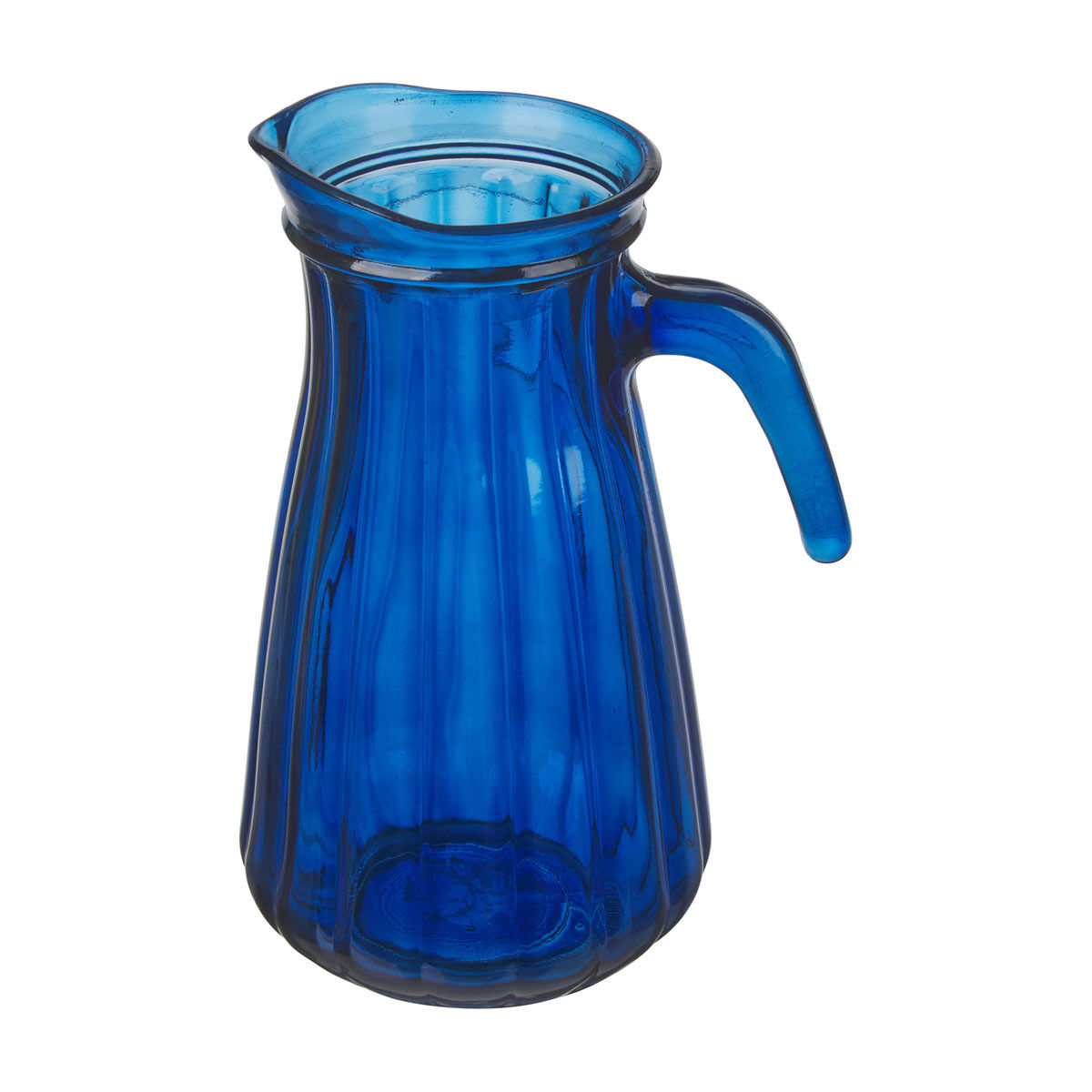Transparent Eligant Glass Pitcher, 60 oz, 2 Assorted Colors