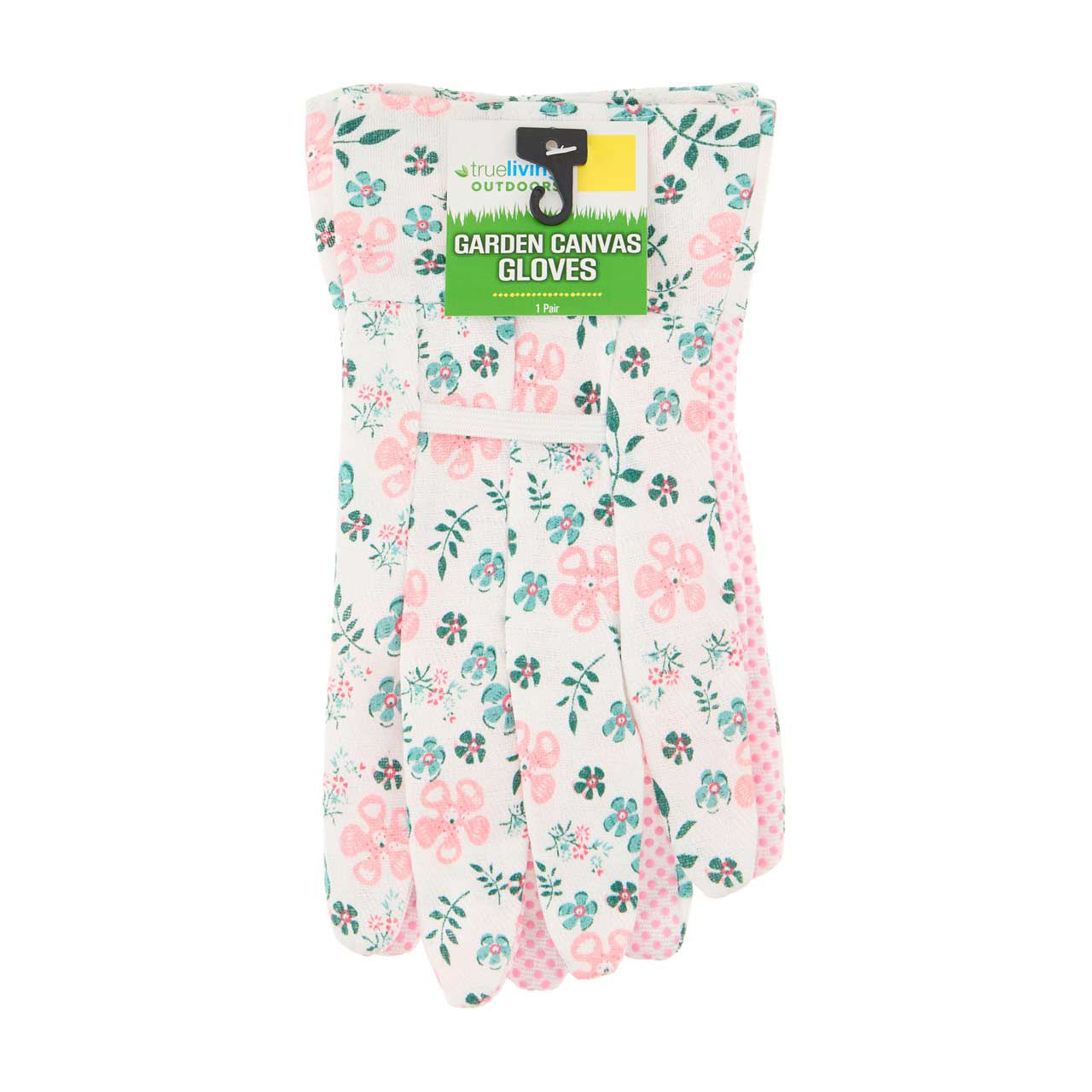 True Living Outdoors Garden Canvas Gloves