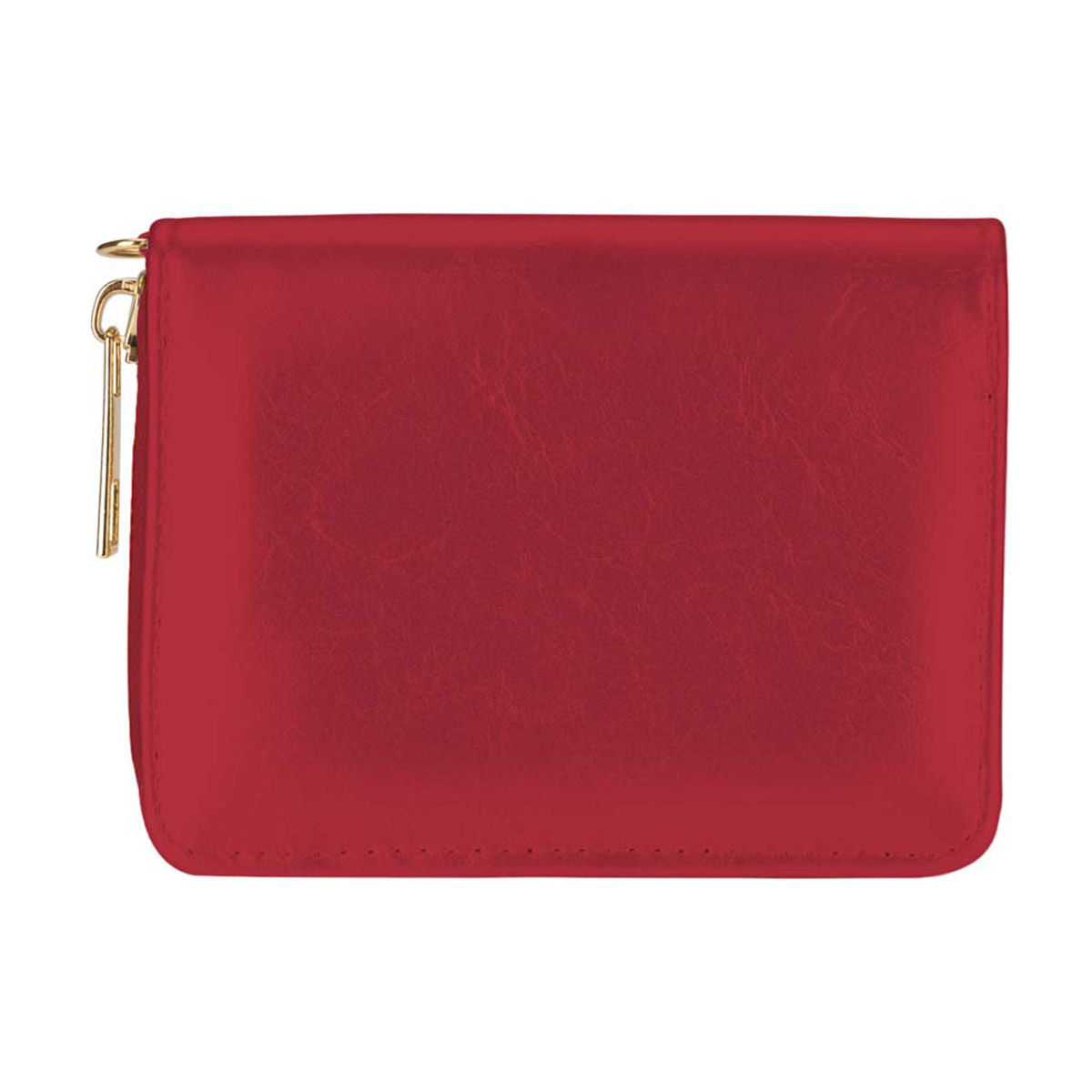 Women's Zip Around Bifold Wallet, 3 Assorted Colors