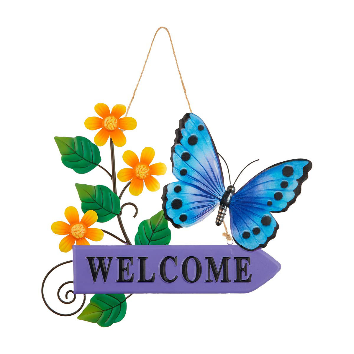 Animal-Welcome-Sign-Décor,-1-ct