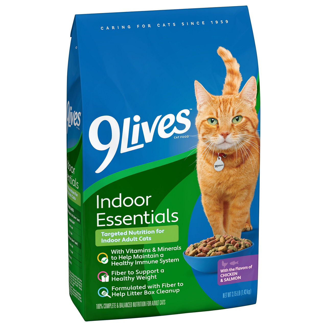 Buy 9Lives Indoor Essentials Dry Cat Food for Adult Cats with
