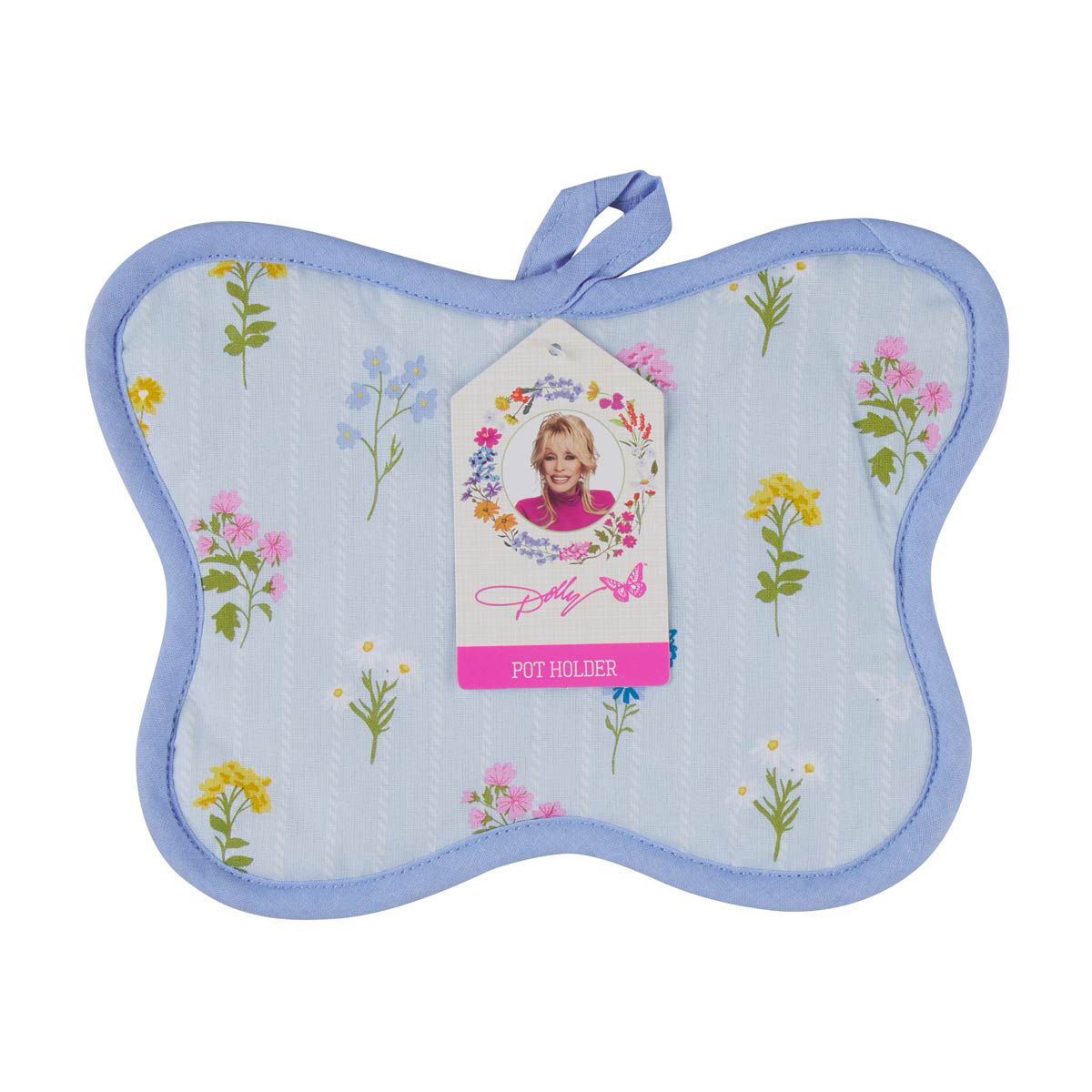 Dolly-Parton-Spring-Pot-Holder,-Assorted