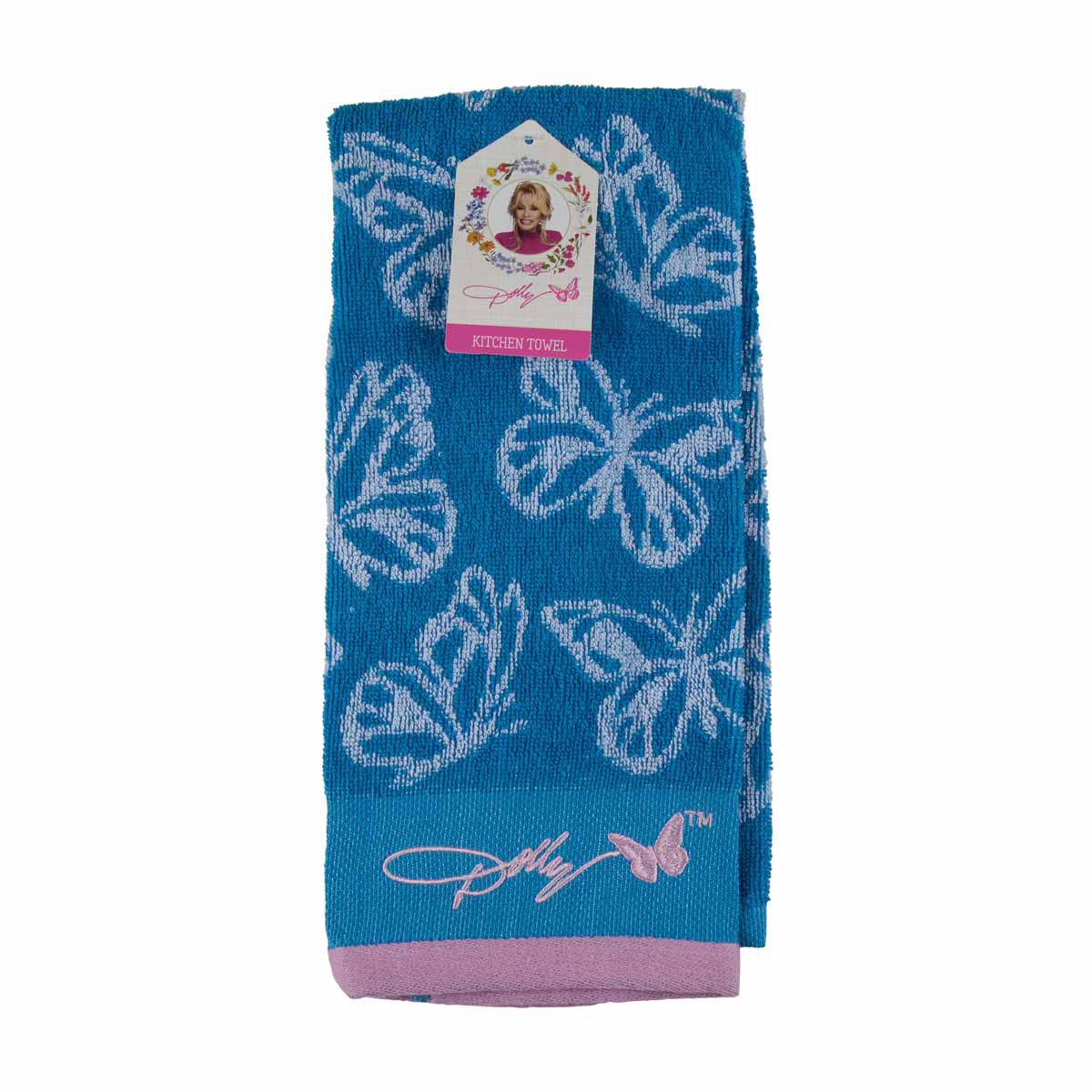 Dolly-Parton-Spring-Jacquard-Kitchen-Towel,-Assorted