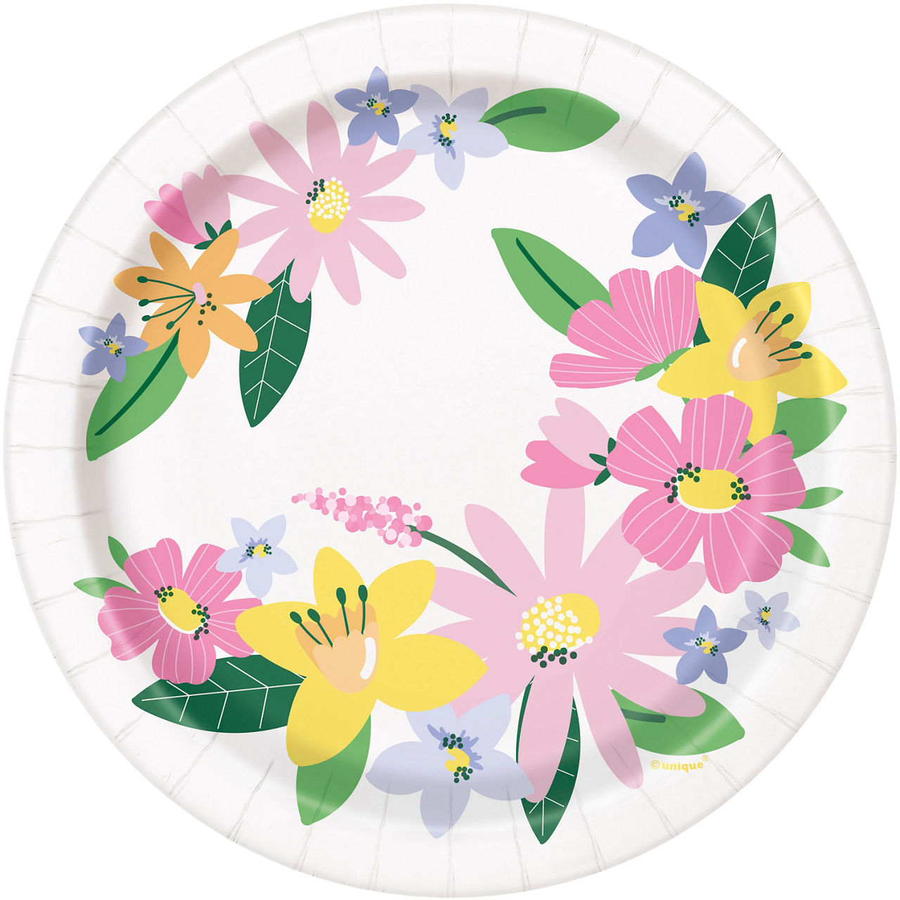Wildflower Garden 7" Plates, 8ct