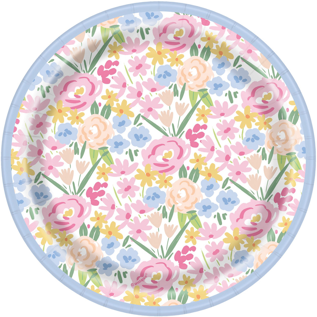 Lovely Spring 7" Plates, 8ct