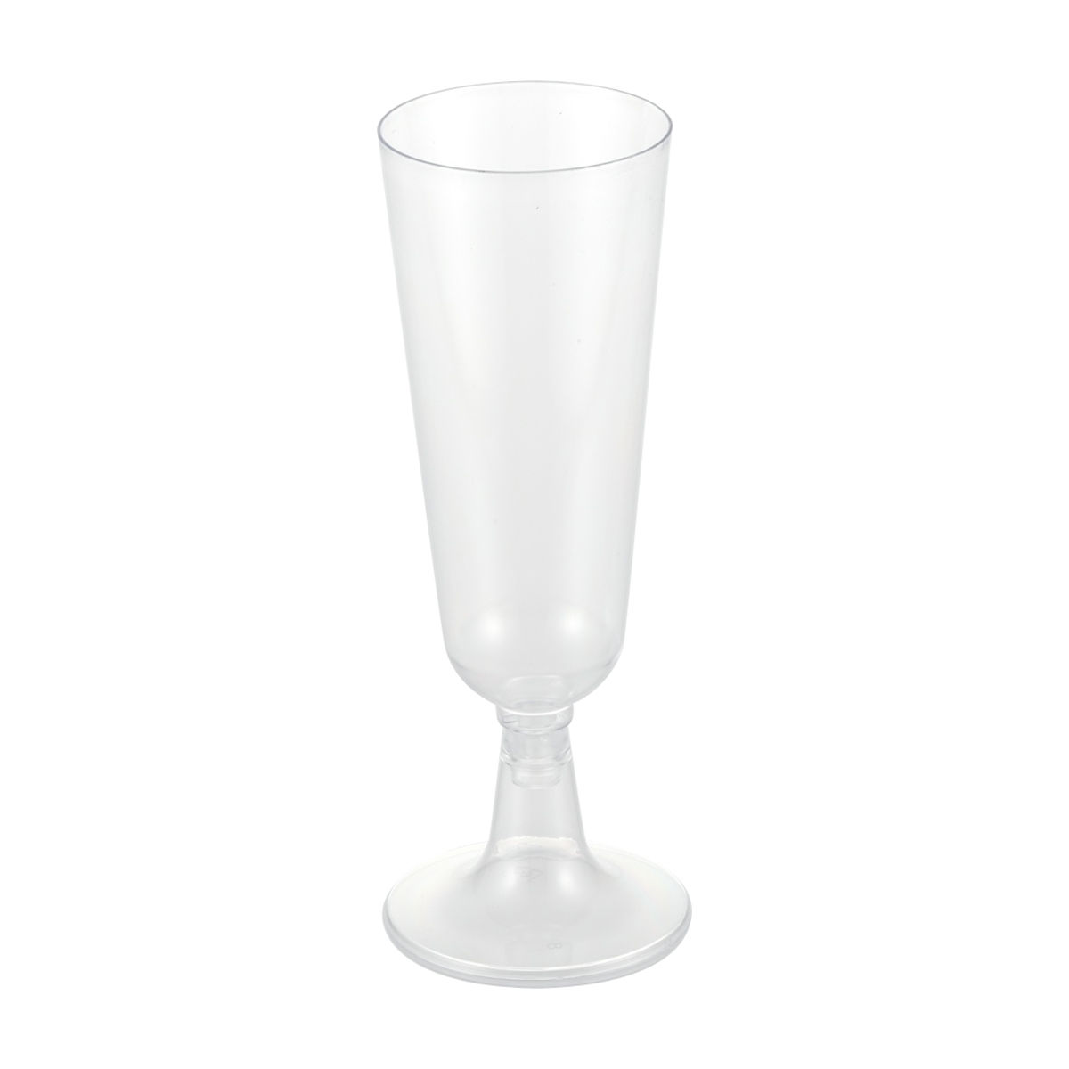 Disposable Clear Champagne Flutes, 10 ct