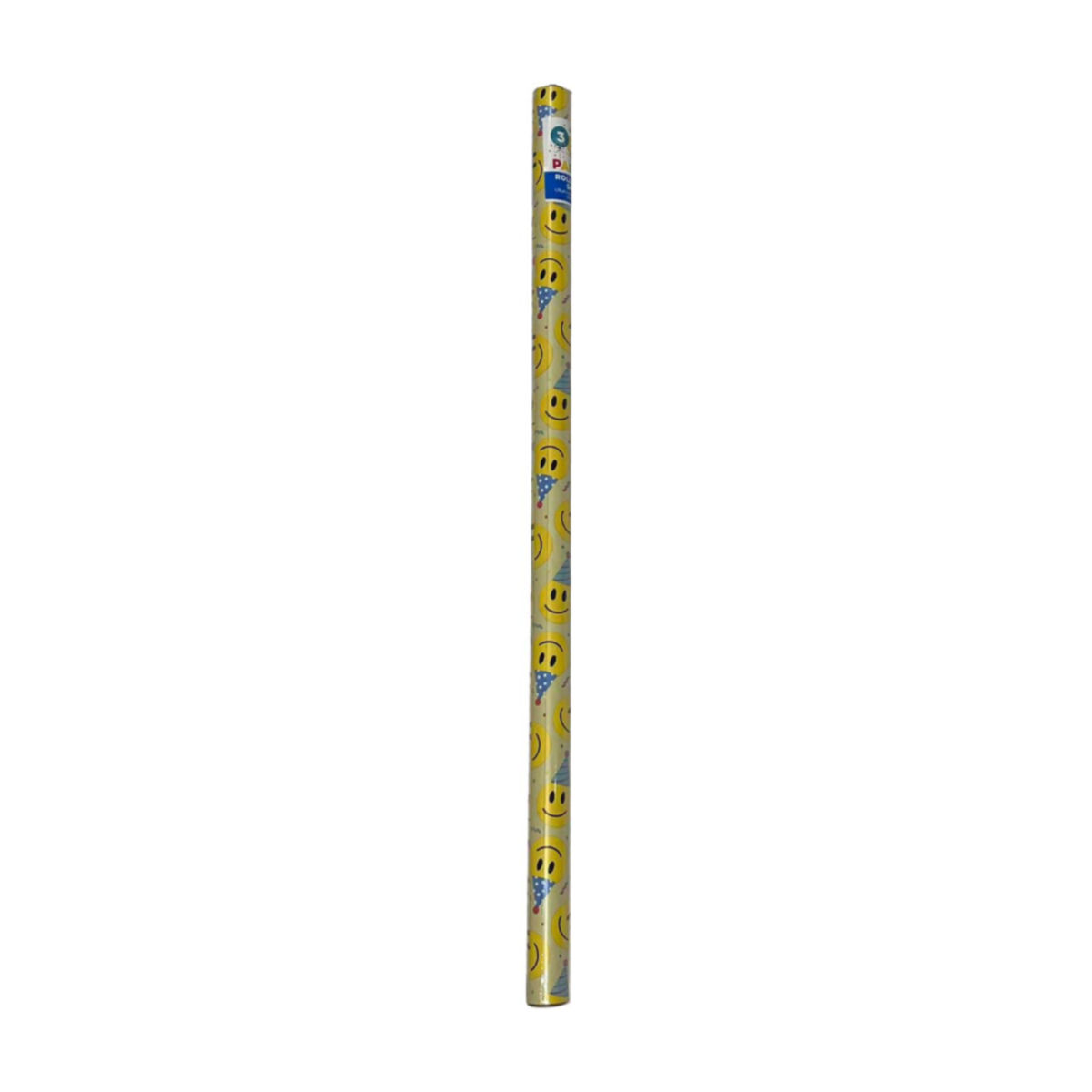 321 Party! Birthday Gift Wrapping Paper Roll, 30 inx13 sq ft, 6 Assorted Designs