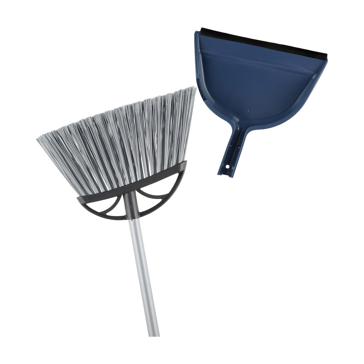 Buy True Living Angle Broom with Dustpan from Dollar General Instore