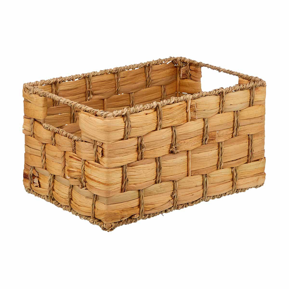 Hyacinth Seagrass Storage Basket, Small