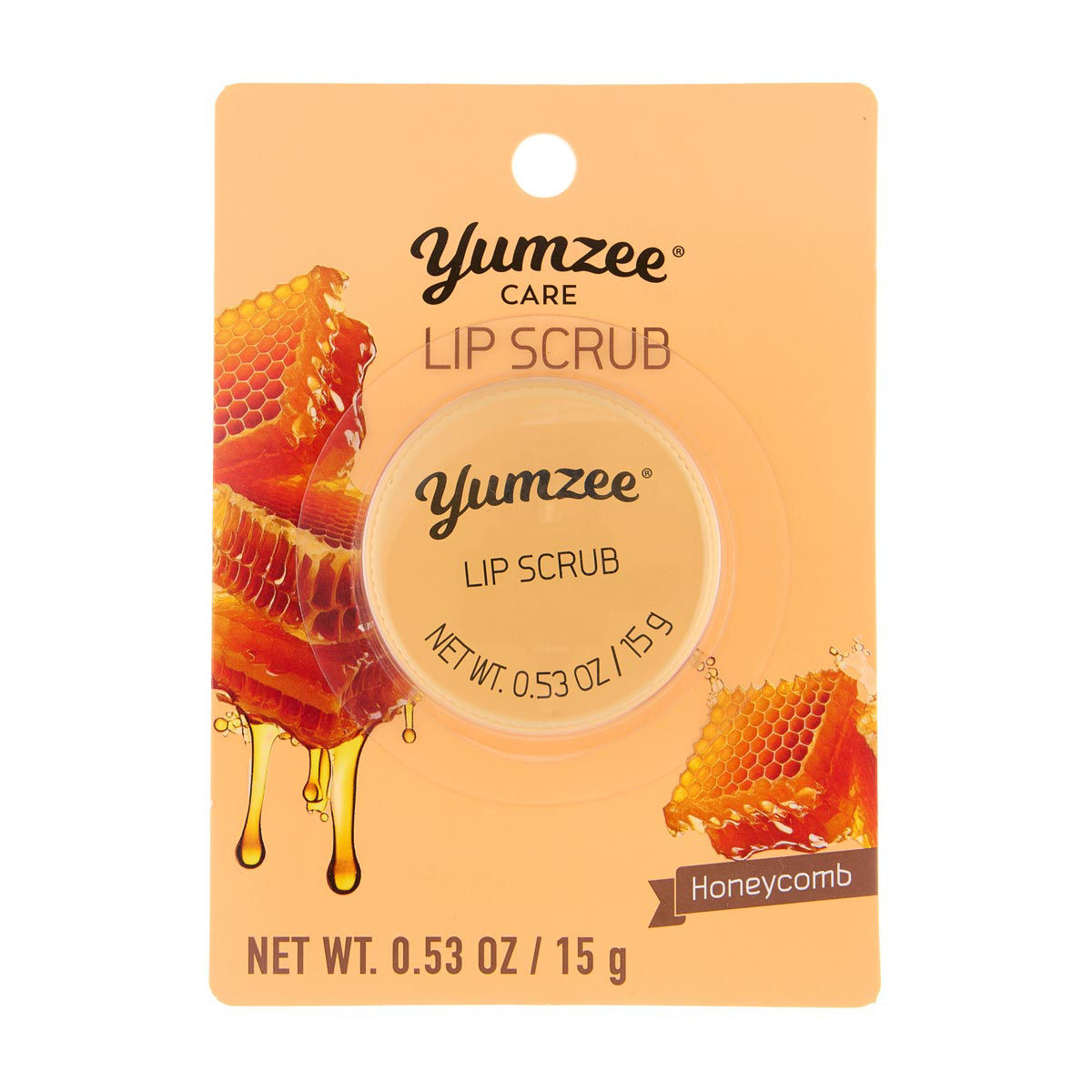 Yumzee Care Honeycomb Lip Scrub, 0.53 oz