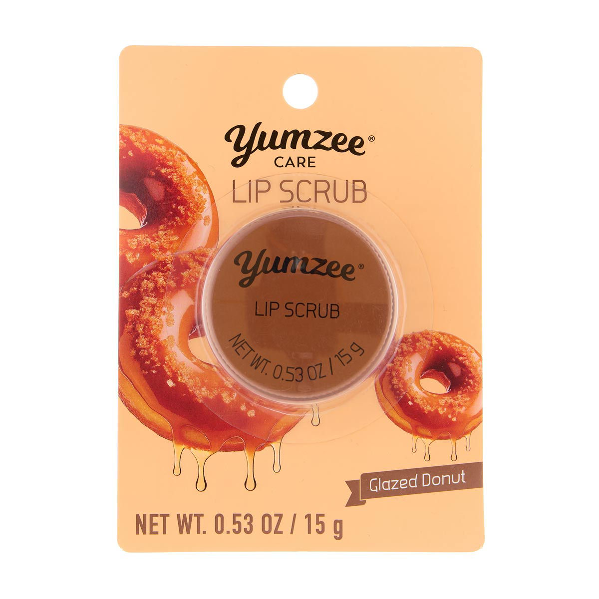 Yumzee Care Glazed Donut Lip Scrub, 0.53 oz