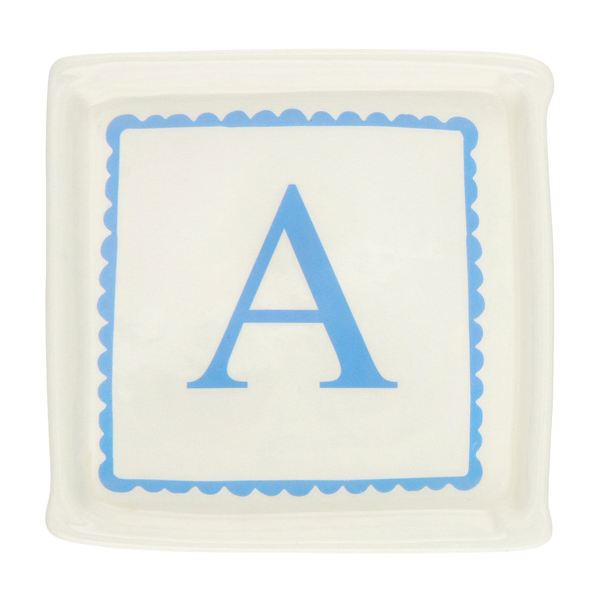 Holly Williams Ceramic Tray Décor, 6x6 in, Assorted Designs