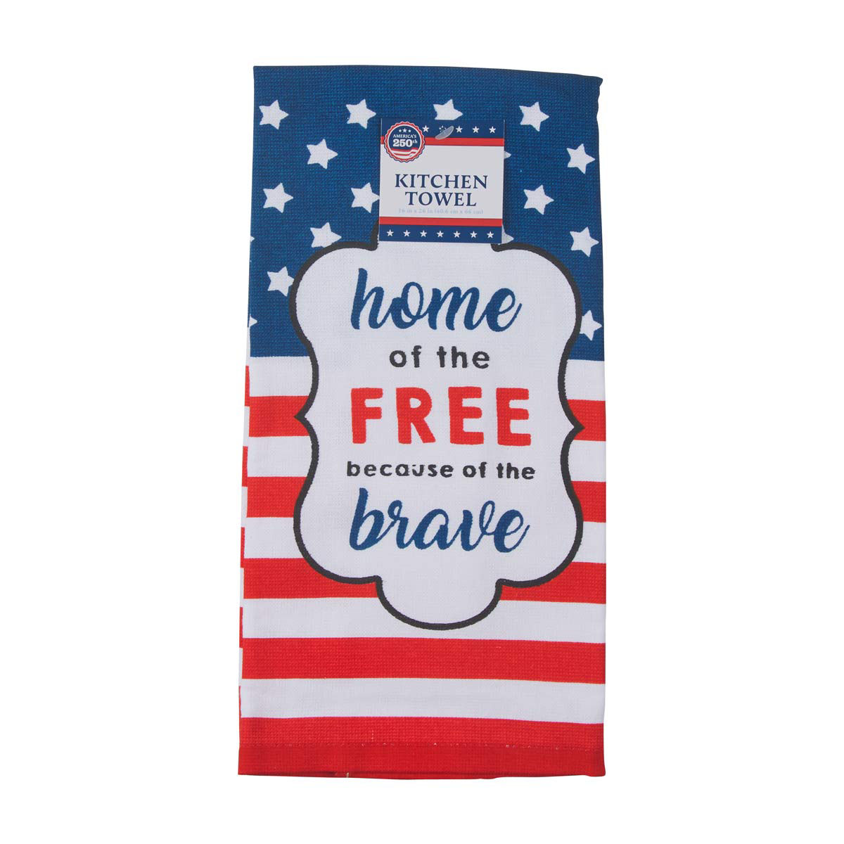 "Home of the Free" Kitchen Towel