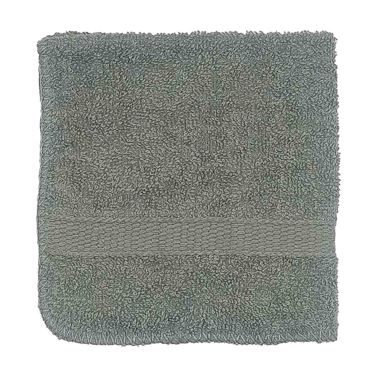 Comfort Bay Basics Washcloth, Gray