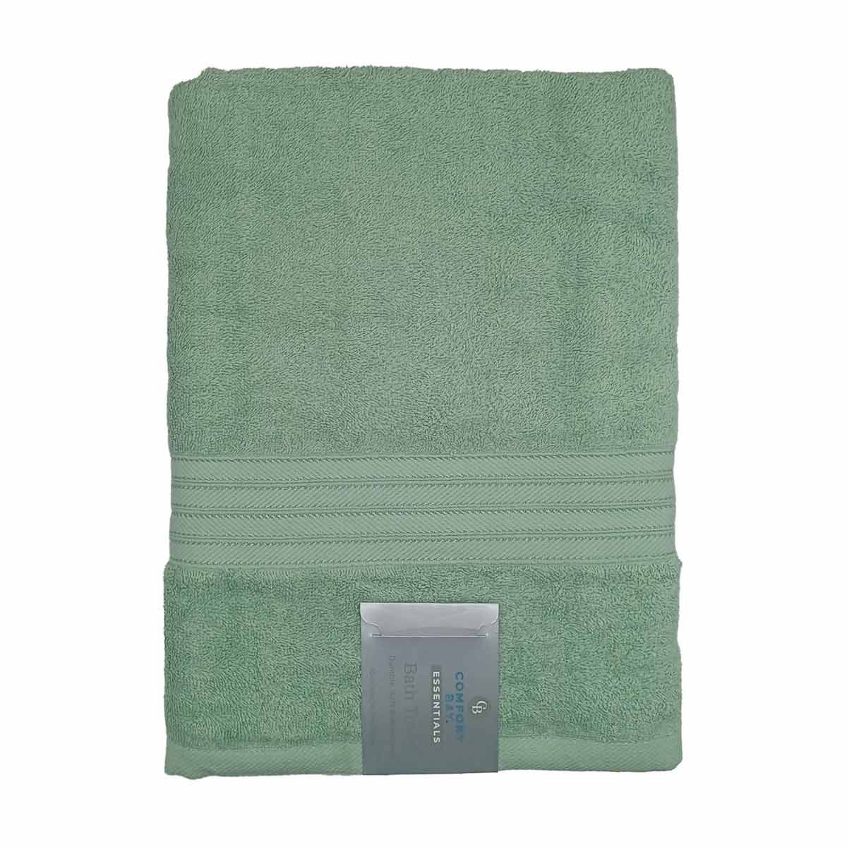 Comfort Bay Essentials Soft Bath Towel, 30x52 in, Hemlock