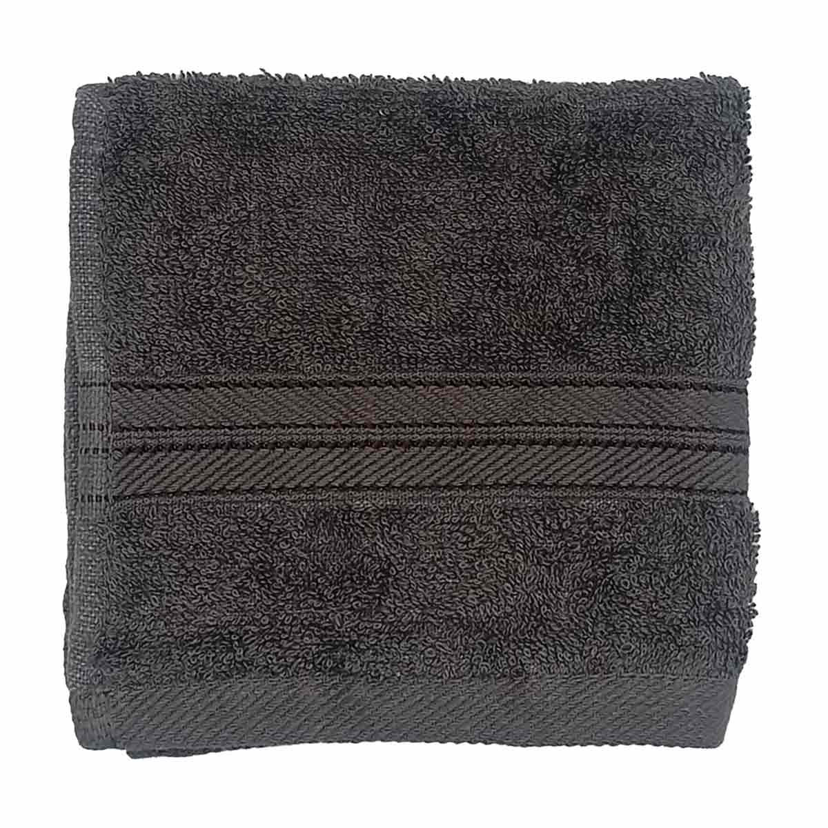 Comfort Bay Essentials Washcloth, Charcoal